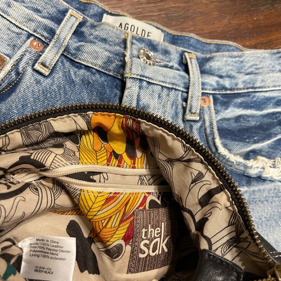 The Sak Crossbody Black Leather handbag - Picture 13 of 15